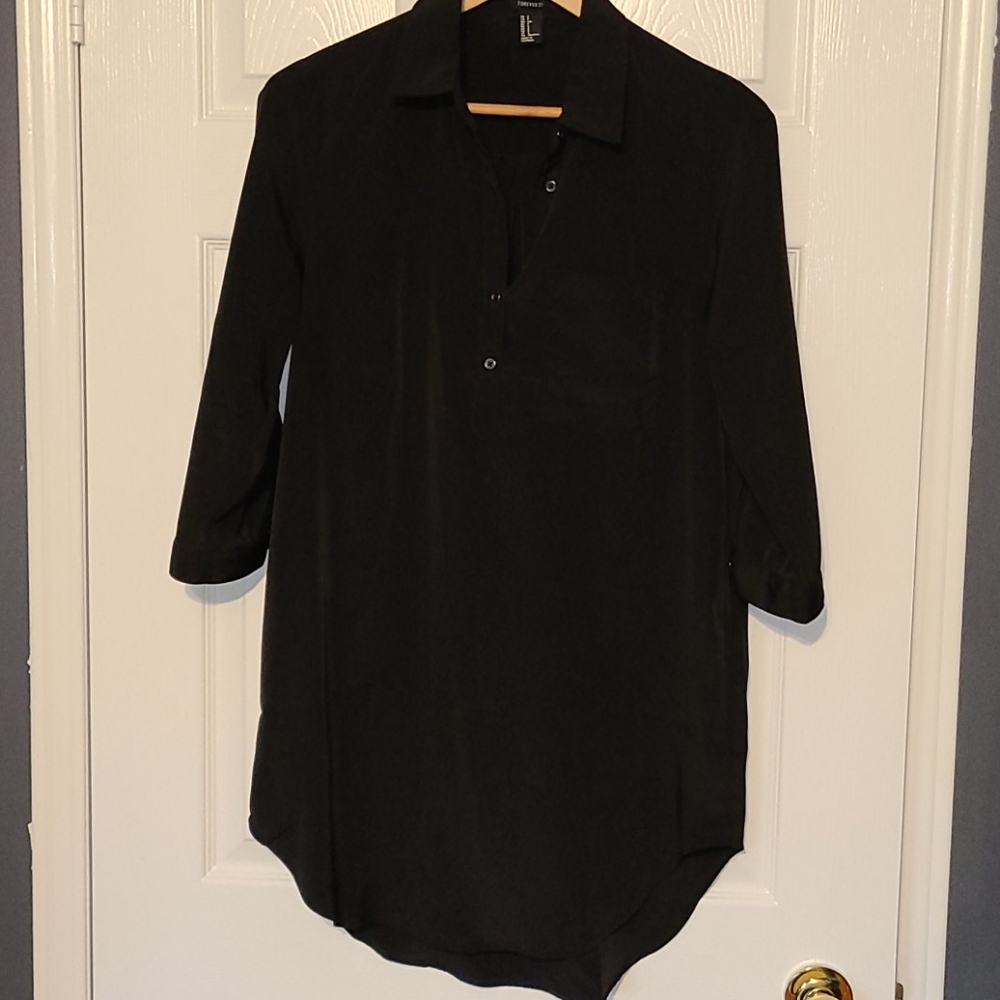 Forever 21 black tunic